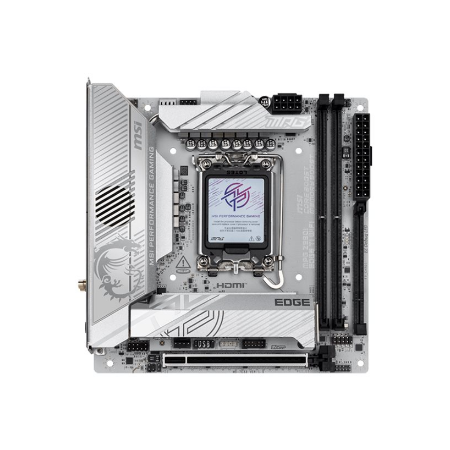 MSI MPG Z890I EDGE TI WIFI | Processor family Intel | Processor socket LGA1851 | Supported hard disk drive interfaces SATA, M.2