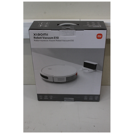 SALE OUT. Xiaomi Robot Vacuum E10 EU | SALE OUT. SALE OUT. Xiaomi | Robot Vacuum | E10 EU | Wet&Dry | Dust capacity 0.4 L | Whit