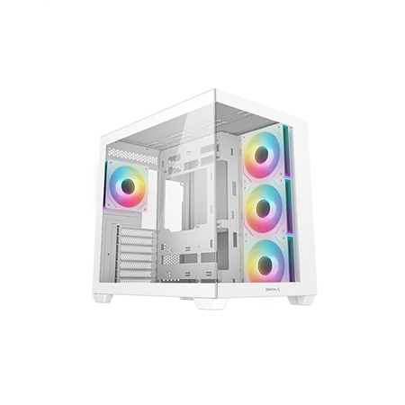 Deepcool CG530 4F WH | White | Mid Tower | Power supply included No