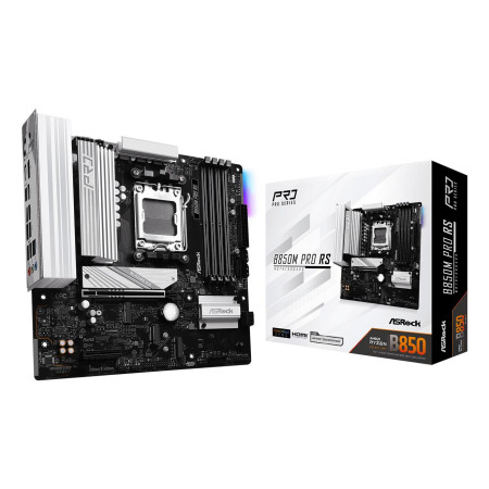 ASRock B850 pagrindinė plokštė Micro-ATX