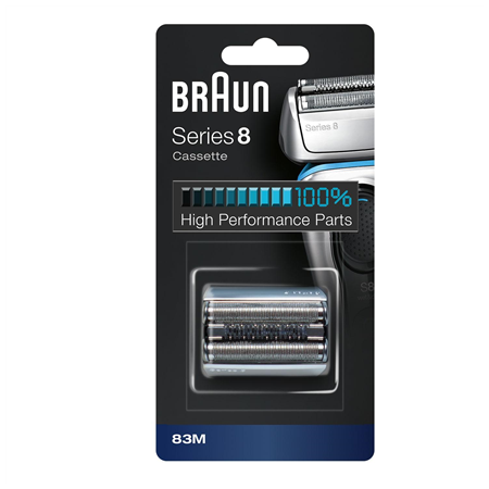 Braun | Shaver Replacement Head for Series 8, Silver | 83M