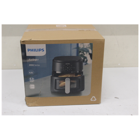 SALE OUT. Philips | Airfryer | NA231/00 | Power 1700 W | Capacity 6.2 L | Black/Silver | DAMAGED PACKAGING