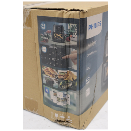 SALE OUT. Philips | Airfryer | NA231/00 | Power 1700 W | Capacity 6.2 L | Black/Silver | DAMAGED PACKAGING