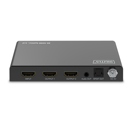 Digitus 8K HDMI Splitter, 1x2 | DS-55339 | Black