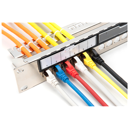 Digitus Modular Patch Panel, 24-port | DN-91411-G | White