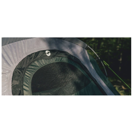 Outwell Two Room Tunnel Tent | Earth 3 Plus | 3 person(s) | Green