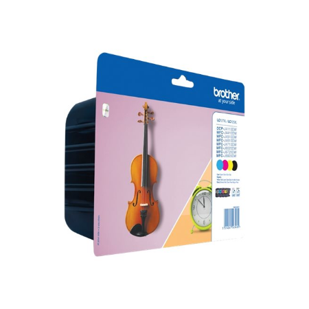 Brother LC127XLVALBP | Ink Cartridge | Black, Cyan, Magenta, Yellow