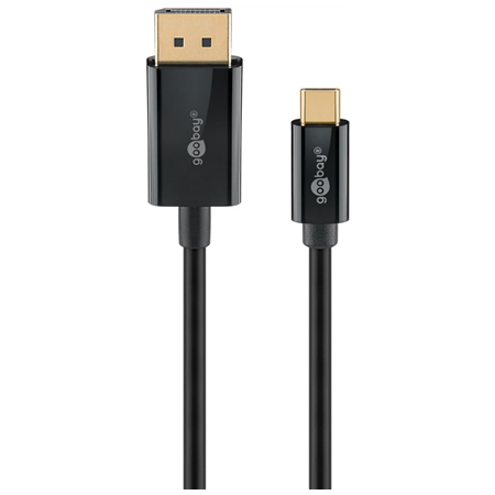 Goobay USB-C to DisplayPort Cable 4K at 60 Hz, 1 m | 75704