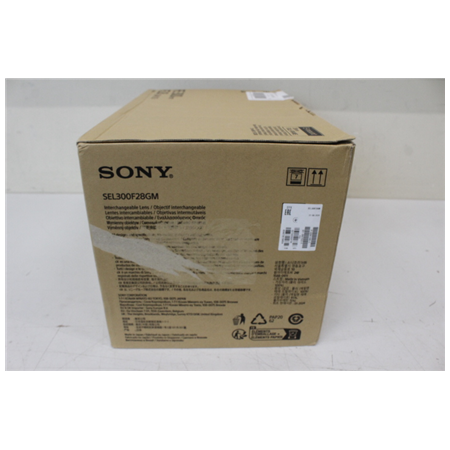 SALE OUT. SALE OUT. Sony | SEL300F28GM FE 300MM F2.8 GM OSS | DAMAGED PACKAGING