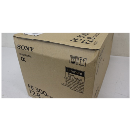 SALE OUT. SALE OUT. Sony | SEL300F28GM FE 300MM F2.8 GM OSS | DAMAGED PACKAGING