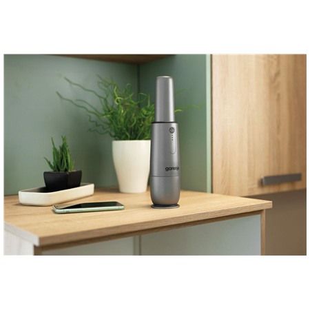 Gorenje Vacuum Cleaner | MVC72HGA | Cordless operating | Handheld | 70 W | Operating time (max) 12 min | Anthracite