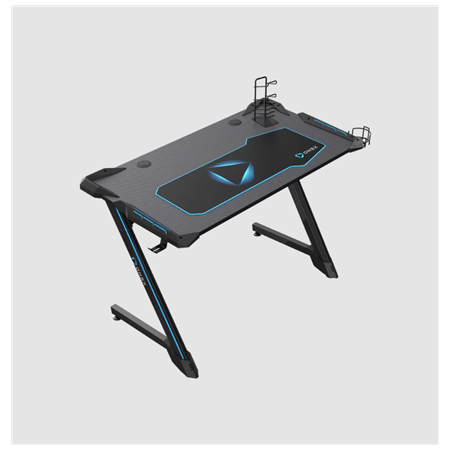 Onex | RGB Gaming Desk w/Cup holder, headset hook, Gamepad holder, 114cm(w) | GD1200Z | Black
