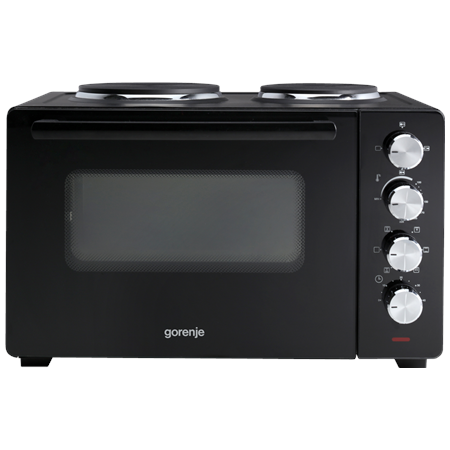 Gorenje | Mini Oven | OM30GBX | 30 L | Number of burners/cooking zones 2 | 1600 W | Black