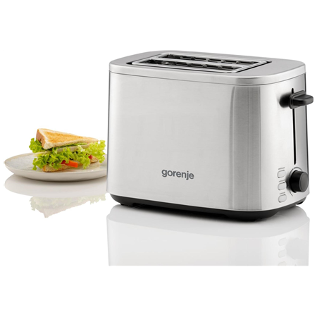 Gorenje Toaster | T800DS | Number of slots 2 | Housing material Stainless steel
