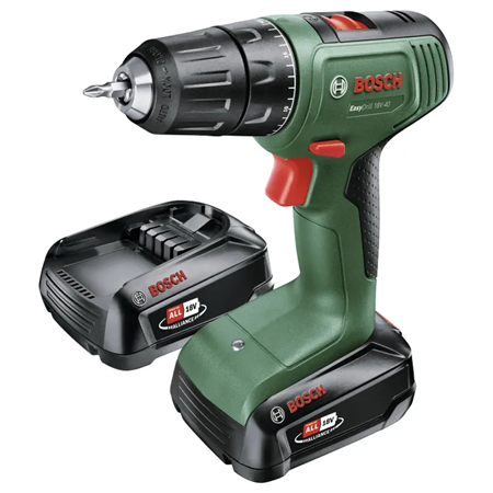 Bosch | Cordless Drill Driver EasyDrill 18V-40, 2 x 2.0 Ah