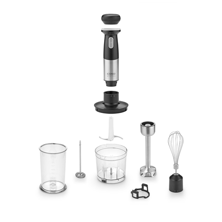 Caso | Cordless 4in1 Hand Blender Set | Click & Mash | Hand Blender | 180 W | Number of speeds Variable speed control | Stainles