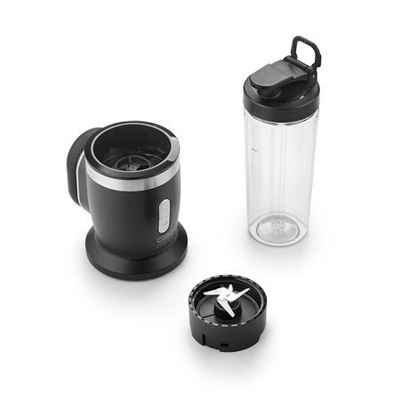 Caso Cordless Blender | Click & Blend | Tabletop | 240 W | Jar material Tritan | Jar capacity 0.5 L | Stainless steel/Matt Black
