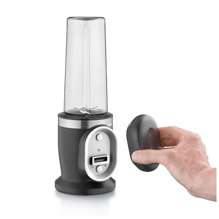 Caso Cordless Blender | Click & Blend | Tabletop | 240 W | Jar material Tritan | Jar capacity 0.5 L | Stainless steel/Matt Black