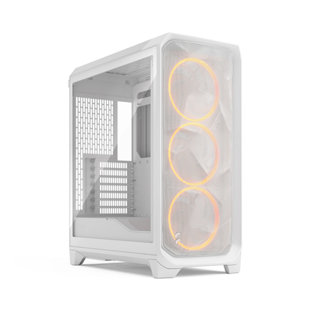 Fractal Design Meshify 3 | White RGB TG Clear Tint | Mid-Tower | Power supply included No | ATX