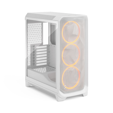 Fractal Design Meshify 3 | White RGB TG Clear Tint | Mid-Tower | Power supply included No | ATX