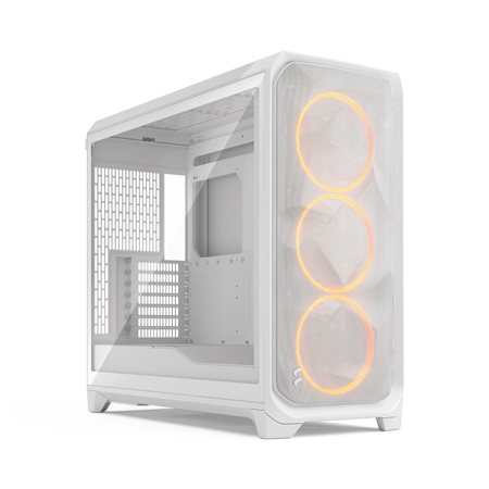 Fractal Design Meshify 3 XL | White RGB TG Clear Tint | Mid-Tower | Power supply included No | ATX