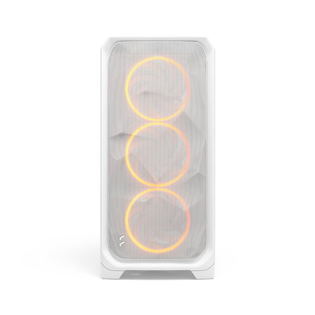 Fractal Design Meshify 3 XL | White RGB TG Clear Tint | Mid-Tower | Power supply included No | ATX