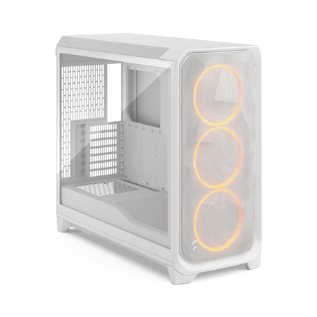 Fractal Design Meshify 3 XL | White RGB TG Clear Tint | Mid-Tower | Power supply included No | ATX