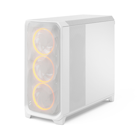 Fractal Design Meshify 3 XL | White RGB TG Clear Tint | Mid-Tower | Power supply included No | ATX