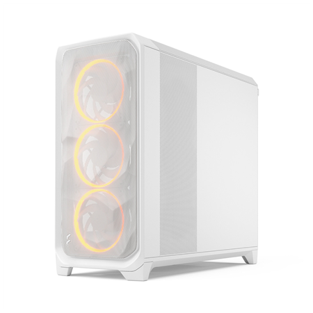 Fractal Design Meshify 3 XL | White RGB TG Clear Tint | Mid-Tower | Power supply included No | ATX