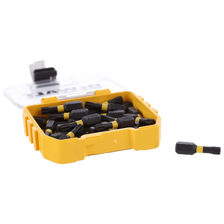DEWALT DT70558T-QZ Extreme FLEXTORQ 25pc Set T25 25mm in Small Bulk Storage Case