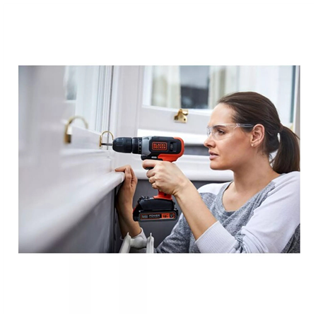 BLACK & DECKER | Cordless Drill Driver | BCD001C2-QW | 18 V | 2x1.5 Ah | Lithium