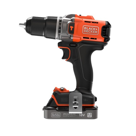 BLACK & DECKER | Cordless Drill Driver | BCD383D1XK-QW | 18 V | 2.0 Ah | Lithium