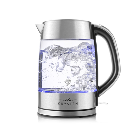 ETA Kettle | ETA415490000 Crysten | Electric | 2100 W | 1.7 L | Glass | 360° rotational base | Glass
