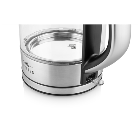 ETA Kettle | ETA415490000 Crysten | Electric | 2100 W | 1.7 L | Glass | 360° rotational base | Glass