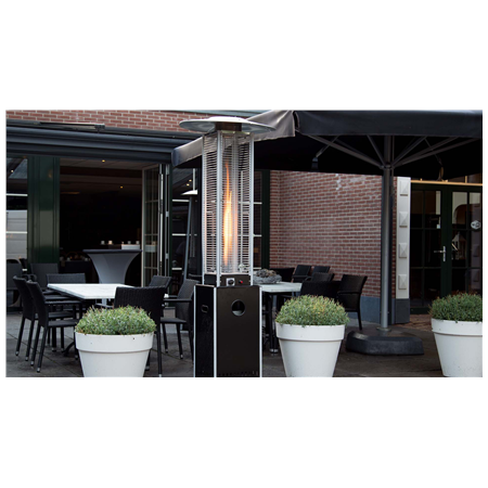 SUNRED Heater Flame Torch Gas | SFT15B | Patio | 12000 W | Black