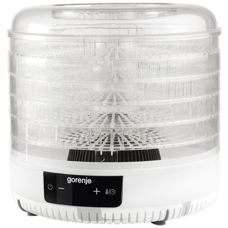 Gorenje | Food Dryer | FDK500GCW | Power 380 W | Number of trays 5 | Integrated timer | White