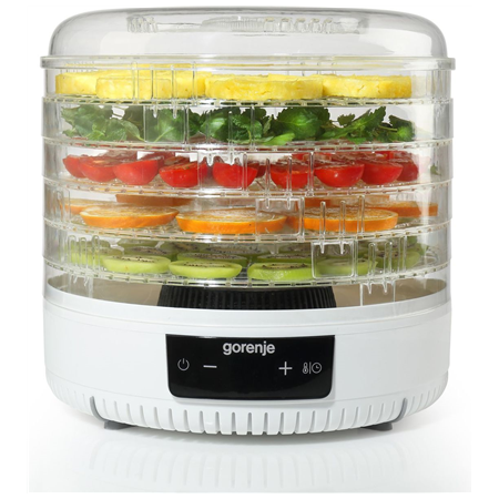 Gorenje | Food Dryer | FDK500GCW | Power 380 W | Number of trays 5 | Integrated timer | White