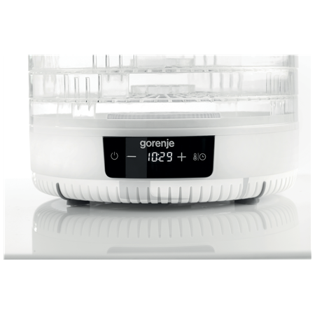 Gorenje | Food Dryer | FDK500GCW | Power 380 W | Number of trays 5 | Integrated timer | White