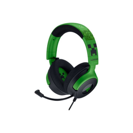 Razer Gaming Headset | Kraken V4 X | Wired | Over-Ear | Microphone | Minecraft Edition
