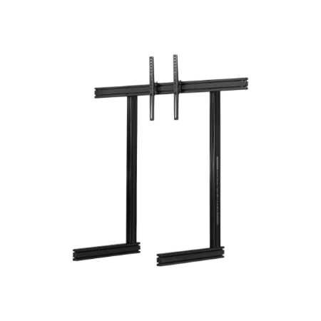 Next Level Racing Floor stand | ELITE Free Standing Single Monitor Stand | Vertical adjustment | 65 " | Black