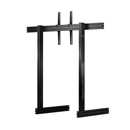 Next Level Racing Floor stand | ELITE Free Standing Single Monitor Stand | Vertical adjustment | 65 " | Black