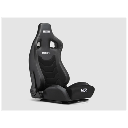 Next Level Racing | PU Leather and Suede | Reclining Seat | ERS4 Elite PU Leather & Suede Edition | Black