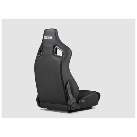 Next Level Racing | PU Leather and Suede | Reclining Seat | ERS4 Elite PU Leather & Suede Edition | Black