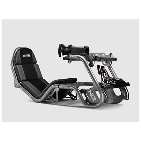 Next Level Racing | Steel | Racing Simulator Cockpit | F-GT Pro Formula and GT Grey Edition | Grey