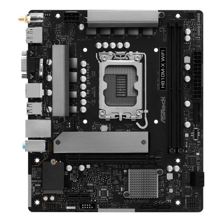 ASRock H810 Micro-ATX Pagrindinė Plokštė su DDR5 Atmintimi ir Wi-Fi