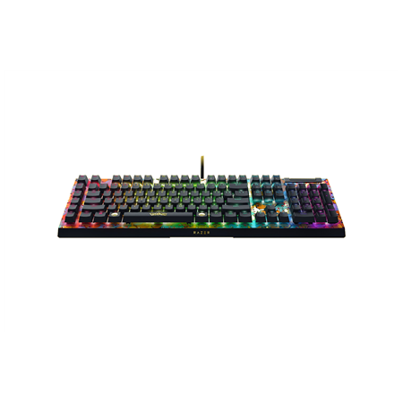Razer | BlackWidow V4 X | Mechanical Gaming Keyboard | Wired | US | Chroma RGB | Pokémon Edition | Green Mechanical Switches