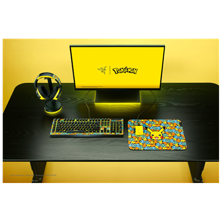 Razer | BlackWidow V4 X | Mechanical Gaming Keyboard | Wired | US | Chroma RGB | Pokémon Edition | Green Mechanical Switches