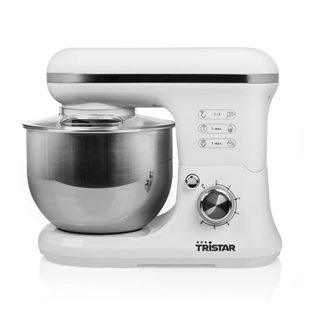 Tristar Kitchen Machine | MX-4817 | 1200 W | Number of speeds 6 | Bowl capacity 5 L | White