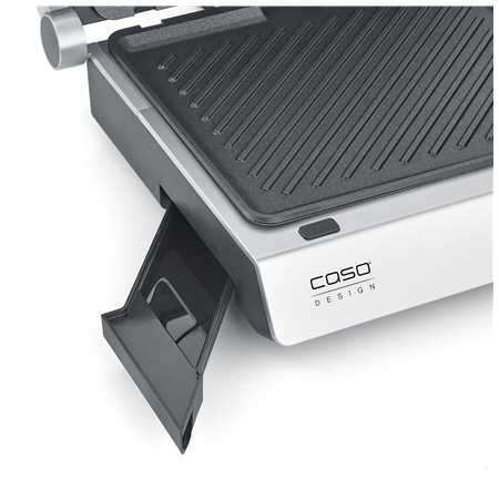 Caso Double Contact Grill | SteakChef | Contact grill | 2000 W | Stainless Steel