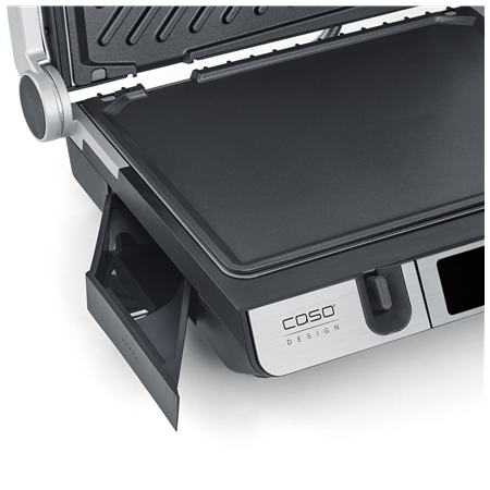 Caso Double Contact Grill with Thermocontrol | SteakMaster Pro | Contact grill | 2000 W | Stainless Steel/Black